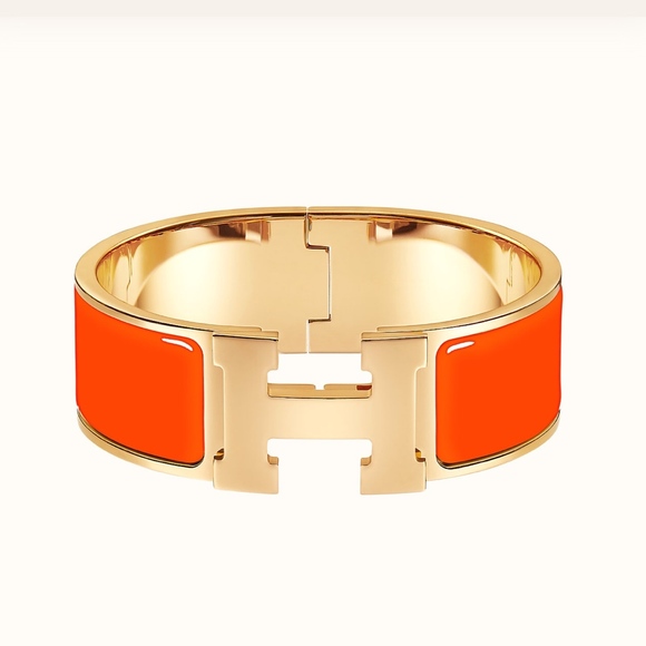 HERMÈS Jewelry - ‼️SOLD‼️ HERMÈS Clic Clac H Clasp Bracelet